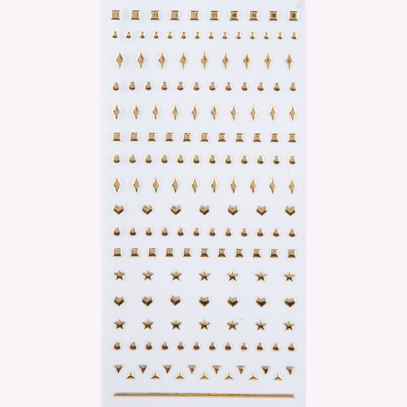 Gold Jewels - Mani Art