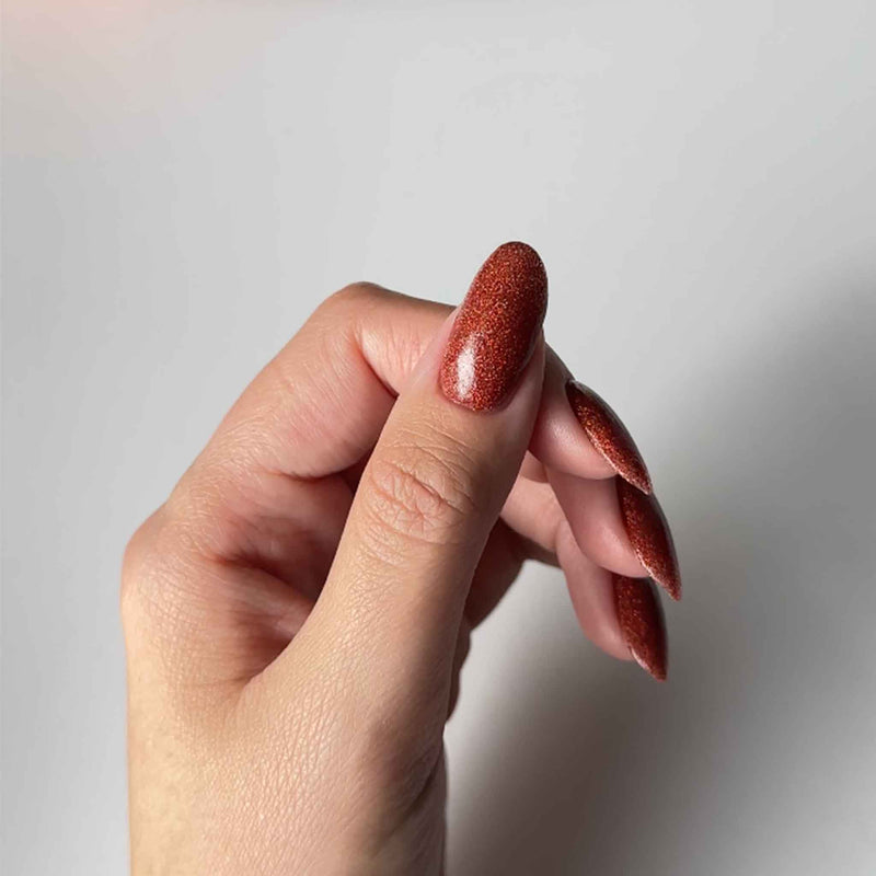 Un Rustle Rustle Maroon Glitter Nail Powder | Dark Nail Designs | GLAMRDiP ...